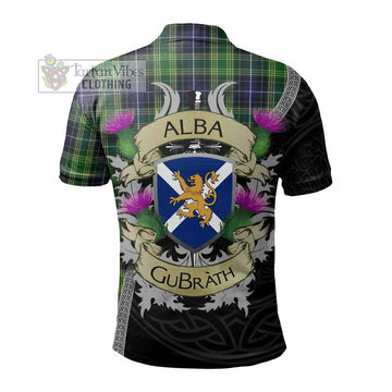McKellar Tartan Family Crest Polo Shirt Lion Rampant Royal Thistle Shield Celtic Inspired - Tartan Vibes Clothing