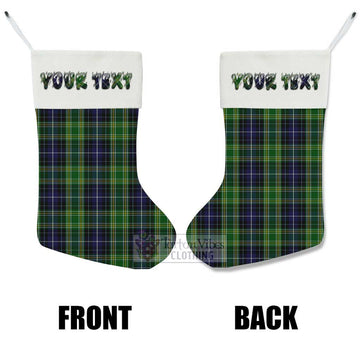 McKellar Tartan Christmas Stocking with Personalized Text - Tartan Vibes Clothing