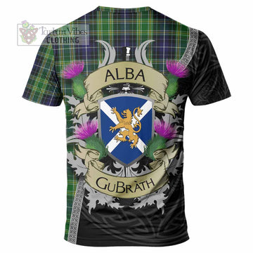 McKellar Tartan Family Crest T-Shirt Lion Rampant Royal Thistle Shield Celtic Inspired - Tartan Vibes Clothing
