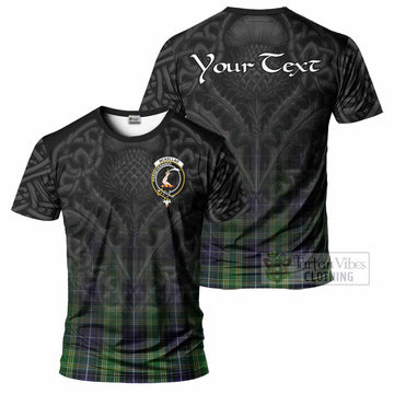 McKellar Tartan T-Shirt with Family Crest Celtic Thistle Vibes - Tartan Vibes Clothing