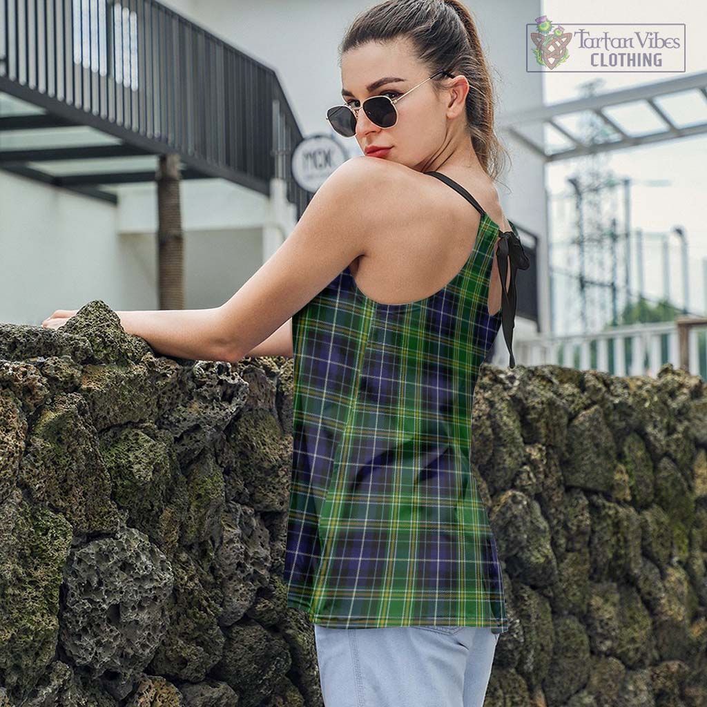 McKellar Tartan Loose Halter Neck Camisole - Tartan Vibes Clothing
