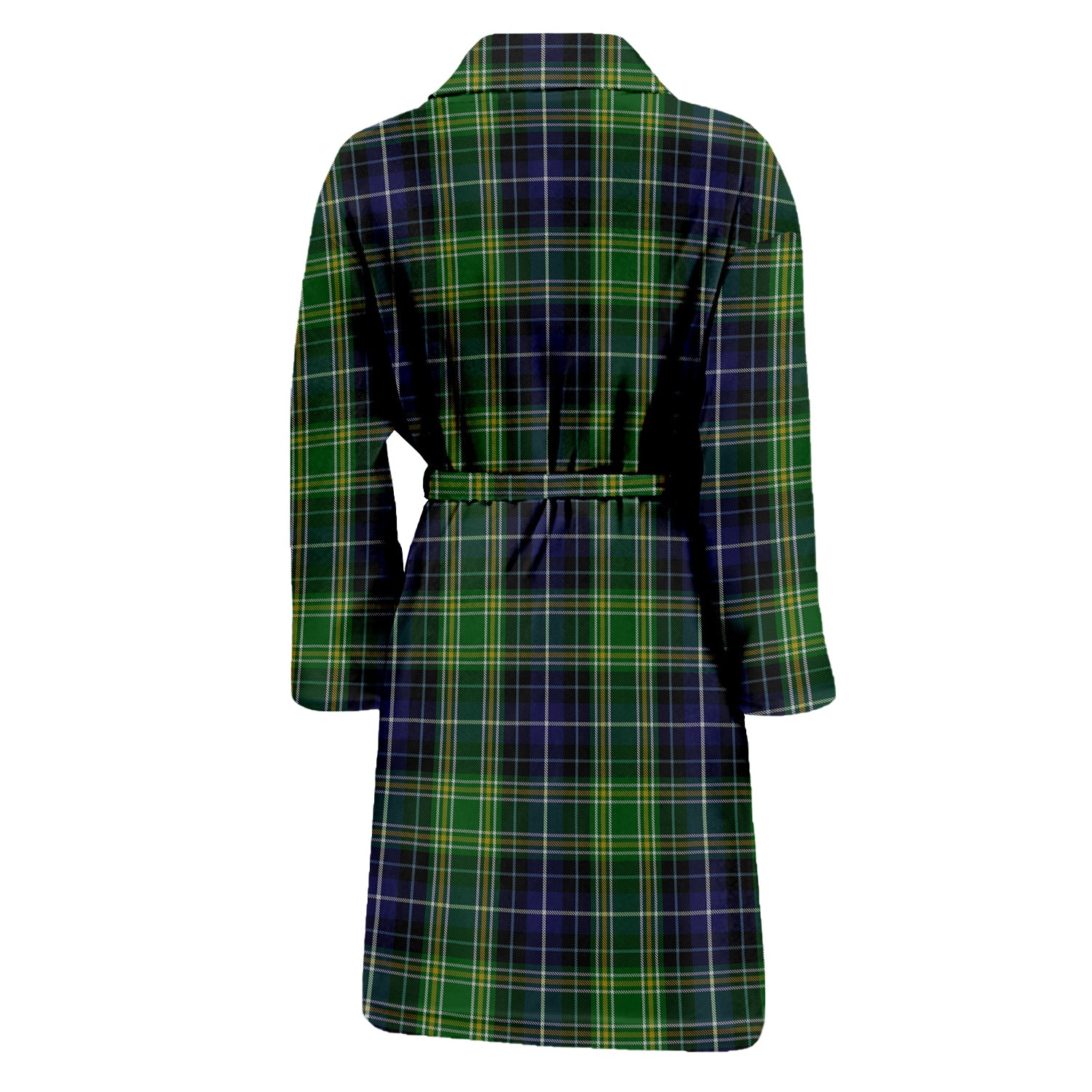 McKellar Tartan Bathrobe with Family Crest - Tartan Vibes Clothing