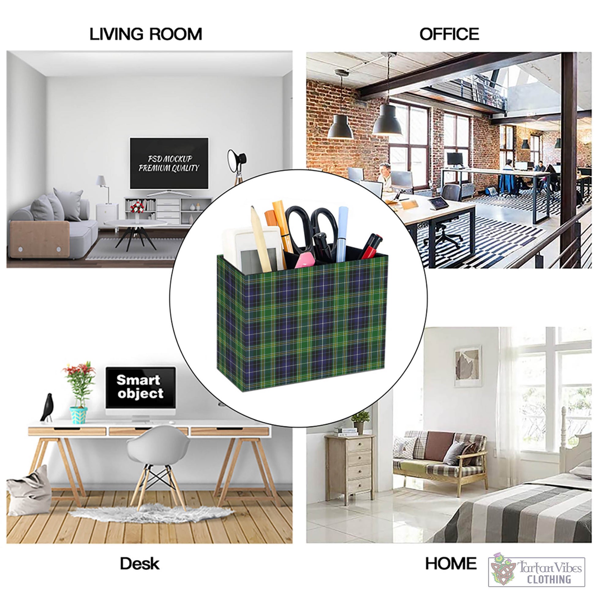 McKellar Tartan Pen Holder - Tartan Vibes Clothing