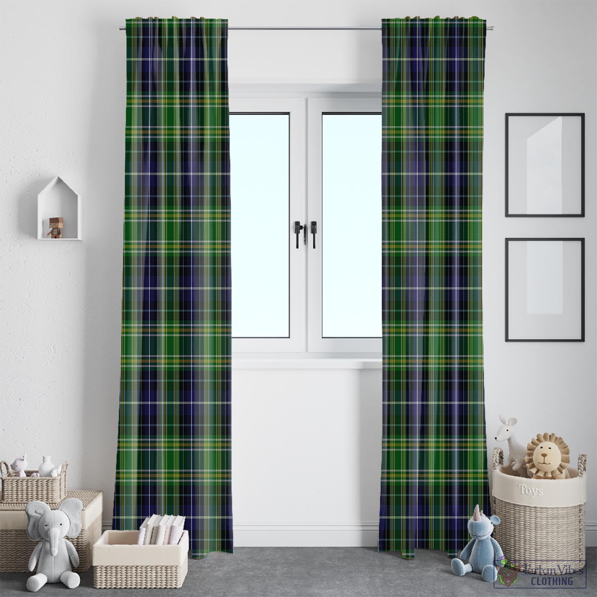 McKellar Tartan Window Curtain - Tartan Vibes Clothing