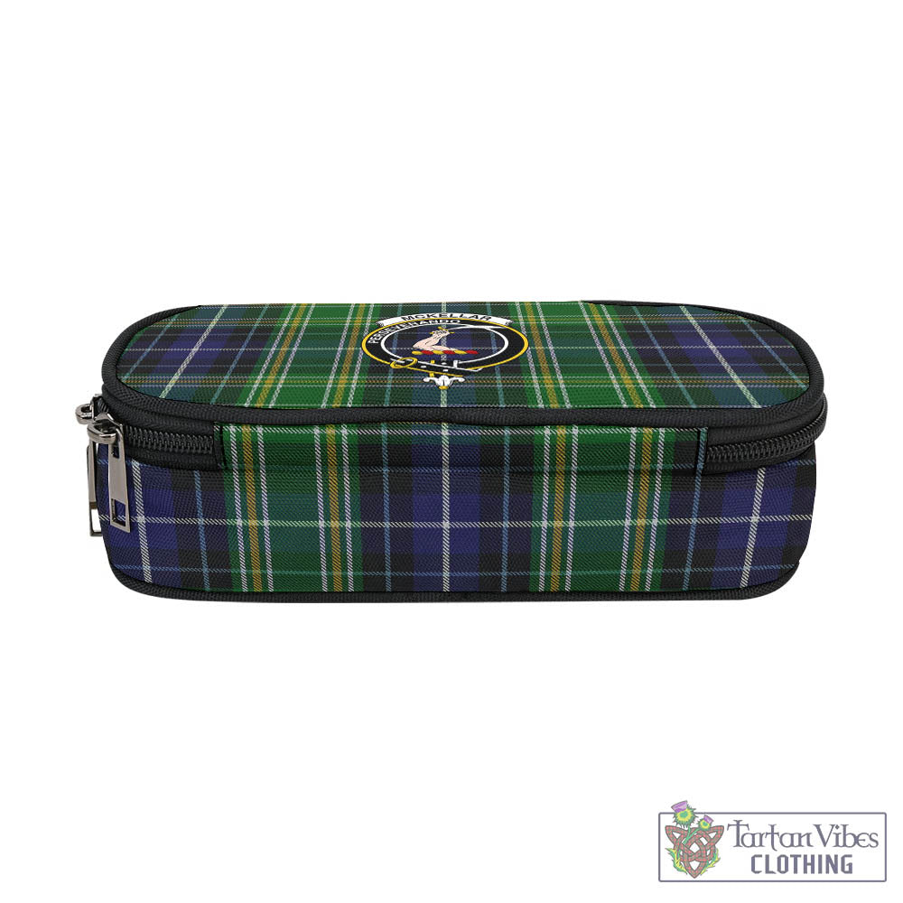 Tartan Vibes Clothing McKellar Tartan Pen and Pencil Case with Family Crest