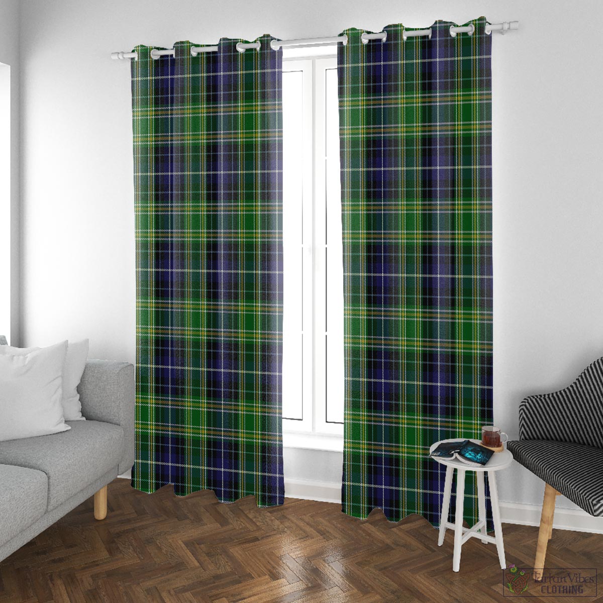 McKellar Tartan Window Curtain - Tartan Vibes Clothing