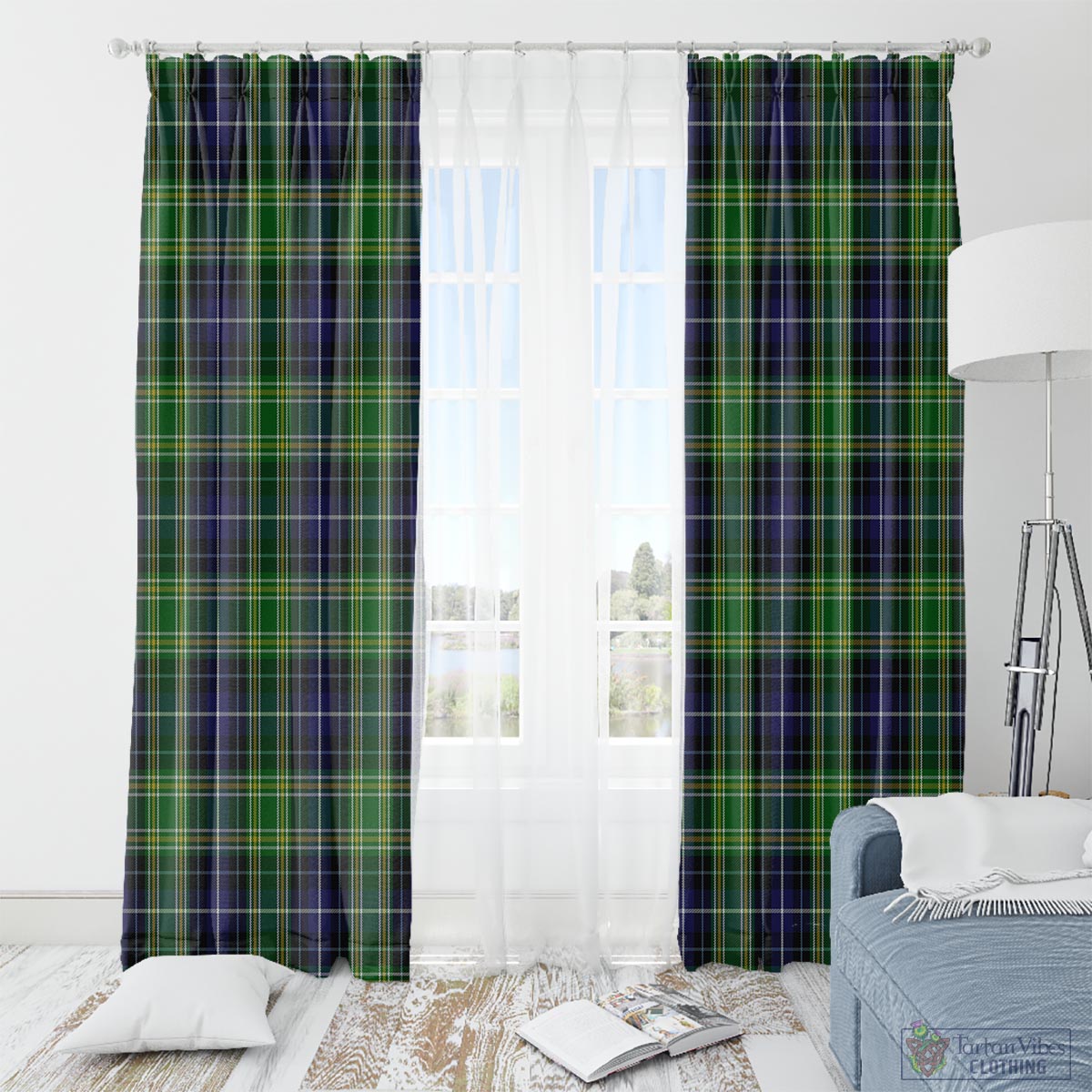 McKellar Tartan Window Curtain - Tartan Vibes Clothing