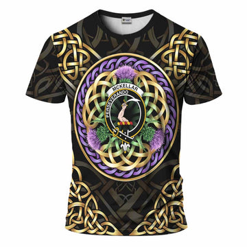 McKellar Clan Crest T-Shirt Celtic Scottish Thistle Kid's Shirt - Tartan Vibes Clothing