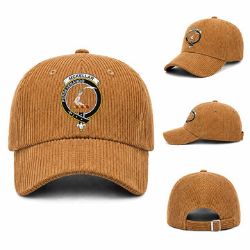 McKellar Scottish Clan Crest Corduroy Baseball Cap