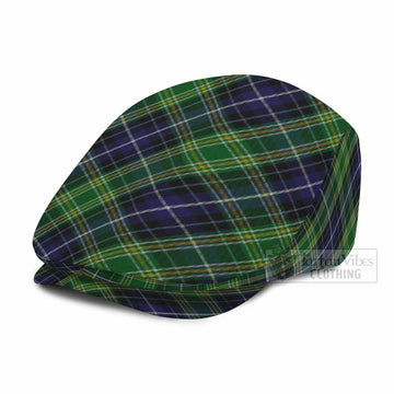 McKellar Tartan Flat Cap, Jeff Cap Cross Style - Tartan Vibes Clothing