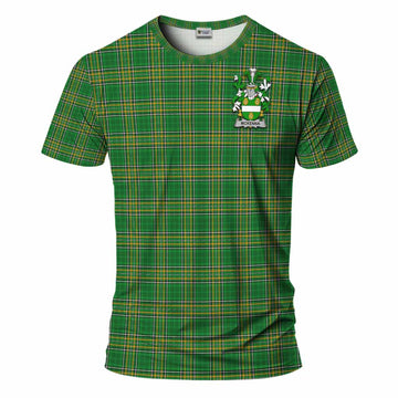McKenna Irish Clan Tartan T-Shirt with Family Seal Kid's Shirt - Tartan Vibes Clothing