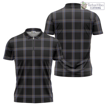 McKenna Tartan Zipper Polo Shirt Unisex - Tartan Vibes Clothing