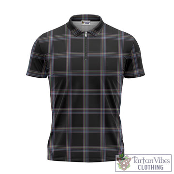 McKenna Tartan Zipper Polo Shirt - Tartan Vibes Clothing