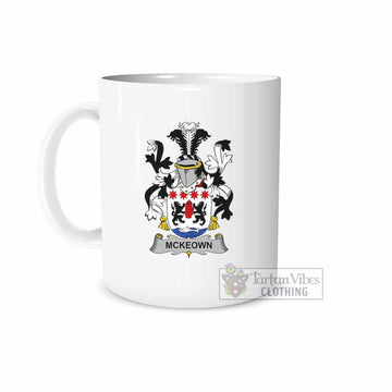 McKeown Irish Clan Coat of Arms Ceramic Mug