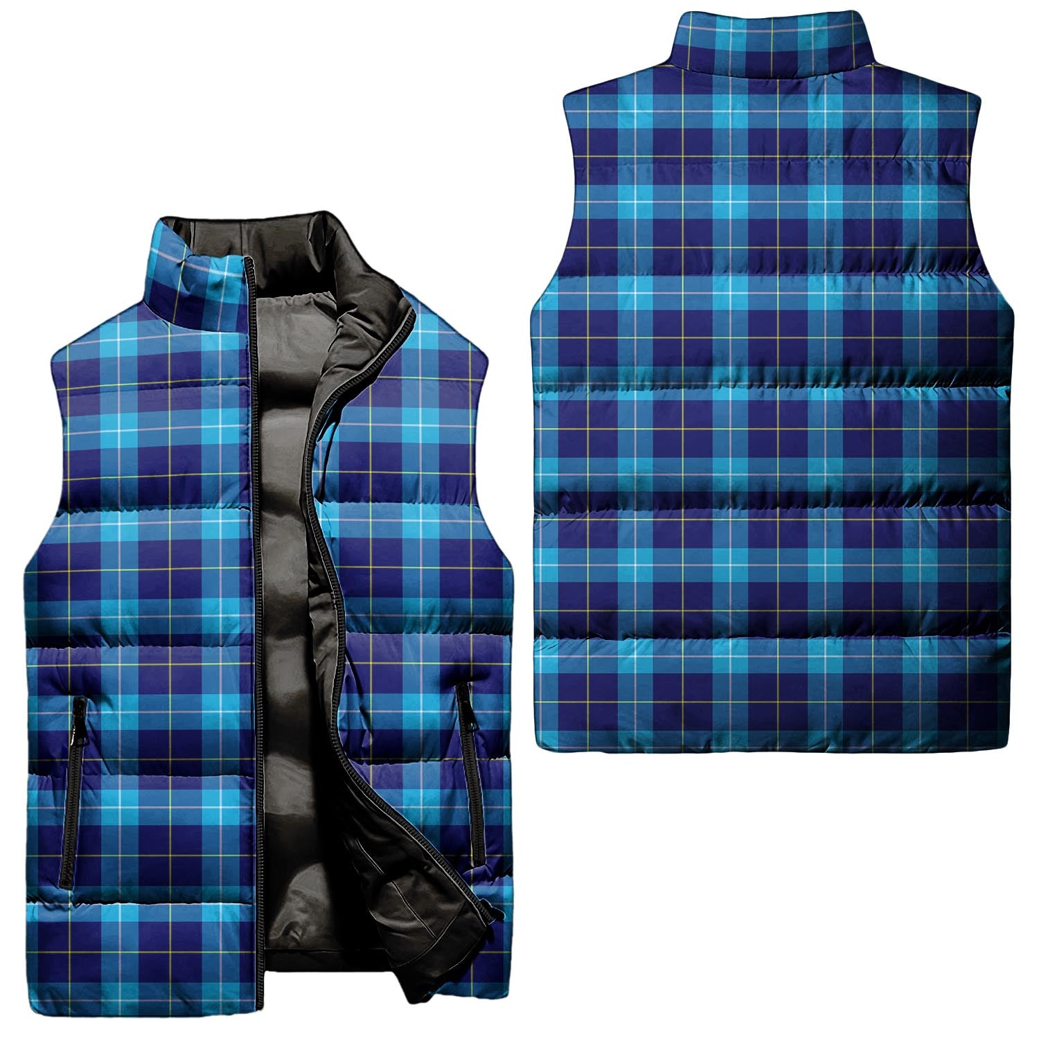 McKerrell Tartan Sleeveless Puffer Jacket Unisex - Tartan Vibes Clothing