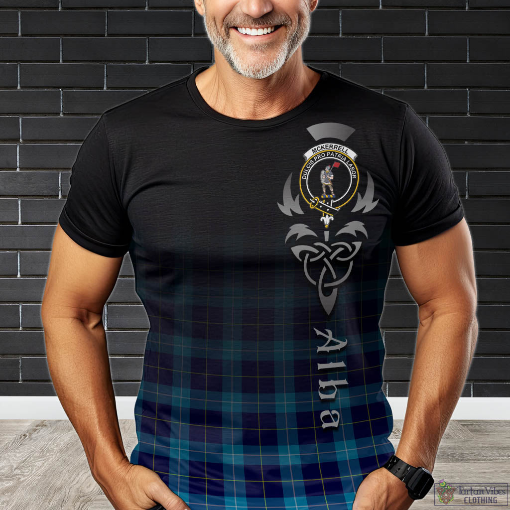 McKerrell Tartan T-Shirt Featuring Alba Gu Brath Family Crest Celtic Inspired Kid's Shirt - Tartan Vibes Clothing