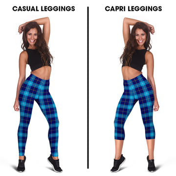 McKerrell Tartan Womens Leggings Capri Leggings - Tartan Vibes Clothing