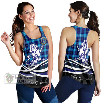 McKerrell Tartan Women's Racerback Tanks with Alba Gu Brath Regal Lion Emblem 4XL - Tartan Vibes Clothing