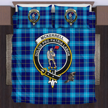 McKerrell Tartan Bedding Set with Family Crest UK Bedding Set - Tartan Vibes Clothing