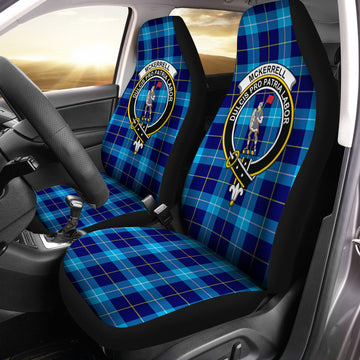 McKerrell Tartan Car Seat Cover with Family Crest One Size - Tartan Vibes Clothing