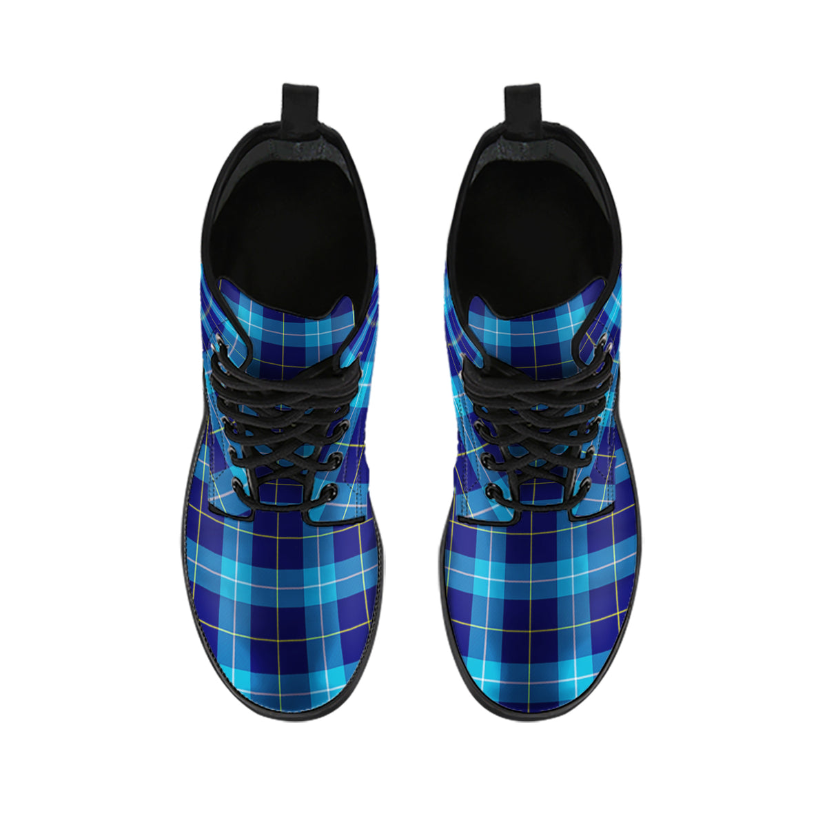 McKerrell Tartan Leather Boots - Tartan Vibes Clothing
