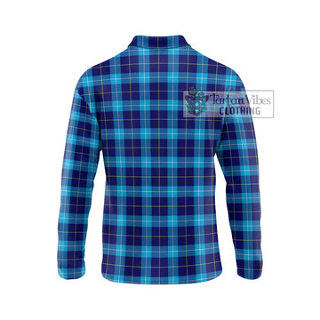 McKerrell Tartan Long Sleeve Polo Shirt with Family Crest DNA In Me Style - Tartan Vibes Clothing