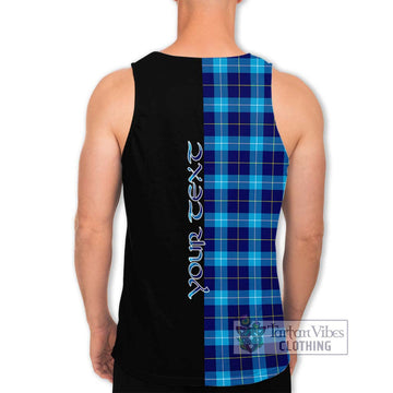 McKerrell Tartan Men's Tank Top with Family Crest and Half Of Me Style - Tartan Vibes Clothing