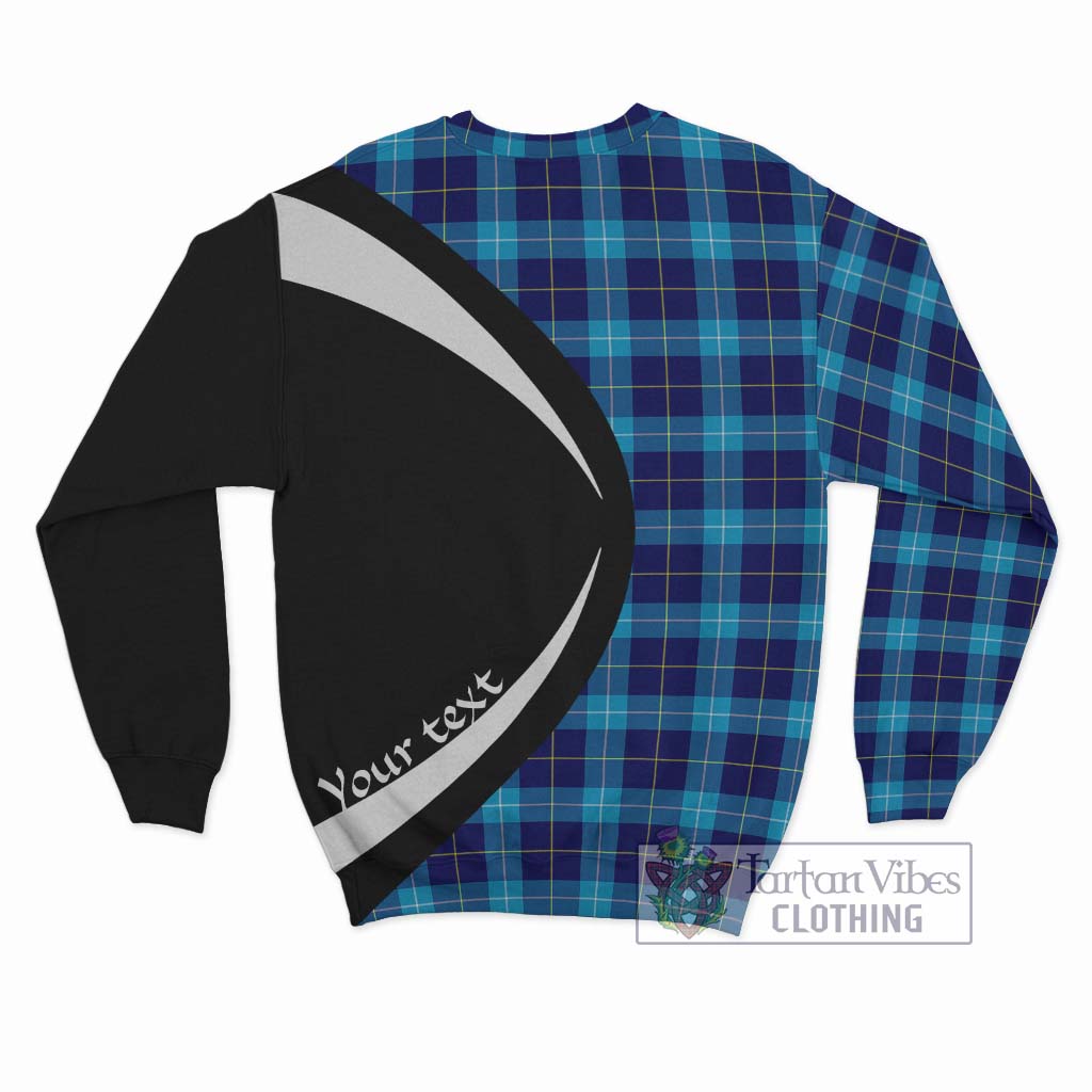 McKerrell Tartan Sweatshirt with Family Crest Circle Style - Tartan Vibes Clothing