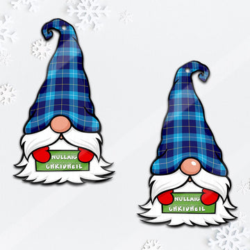 McKerrell Gnome Christmas Ornament with His Tartan Christmas Hat