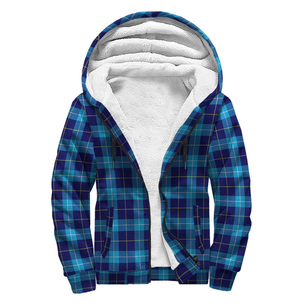 McKerrell Tartan Sherpa Hoodie with Family Crest - Tartan Vibes Clothing