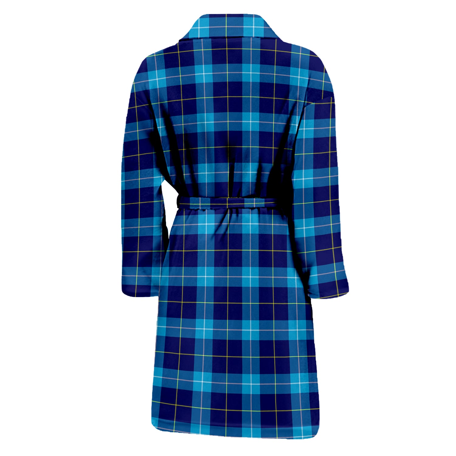 McKerrell Tartan Bathrobe with Family Crest - Tartan Vibes Clothing