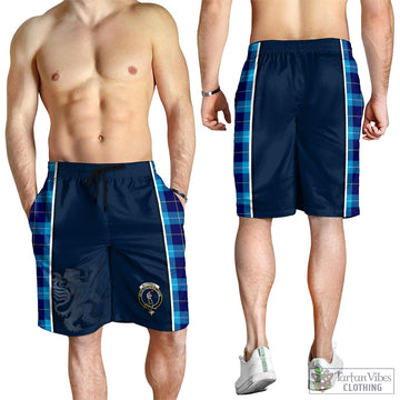 McKerrell Tartan Men's Shorts with Family Crest and Lion Rampant Vibes Sport Style - Tartan Vibes Clothing
