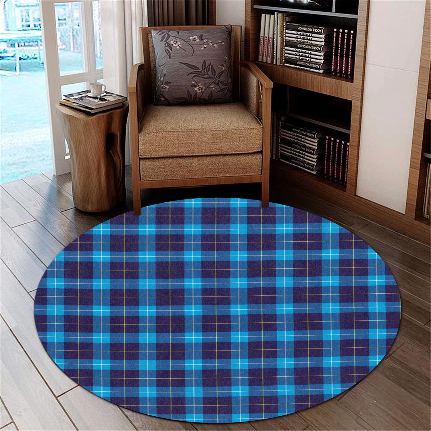 McKerrell Tartan Round Rug - Tartan Vibes Clothing