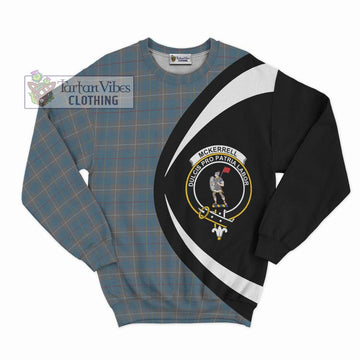 McKerrell of Hillhouse Dress Tartan Sweatshirt with Family Crest Circle Style