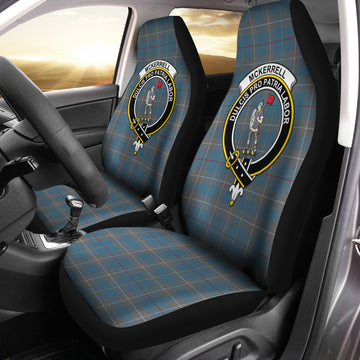 McKerrell of Hillhouse Dress Tartan Car Seat Cover with Family Crest