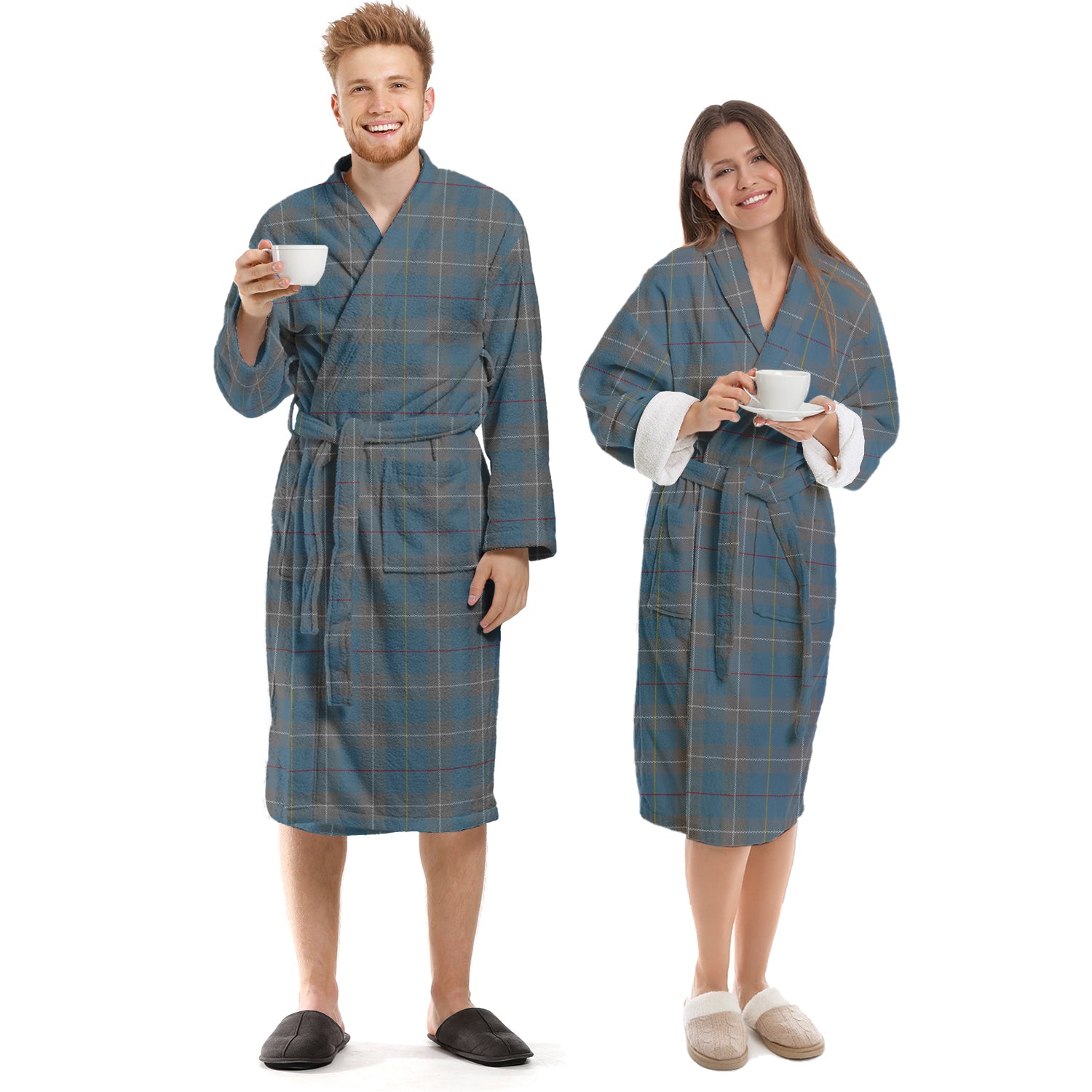 McKerrell of Hillhouse Dress Tartan Bathrobe Unisex S - Tartan Vibes Clothing