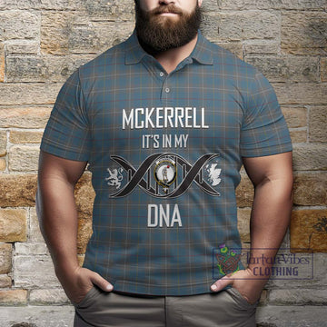 McKerrell of Hillhouse Dress Tartan Polo Shirt with Family Crest DNA In Me Style