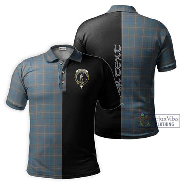 McKerrell of Hillhouse Dress Tartan Polo Shirt with Family Crest and Half Of Me Style