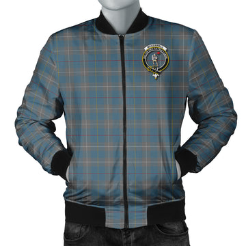 McKerrell of Hillhouse Dress Tartan Bomber Jacket with Family Crest