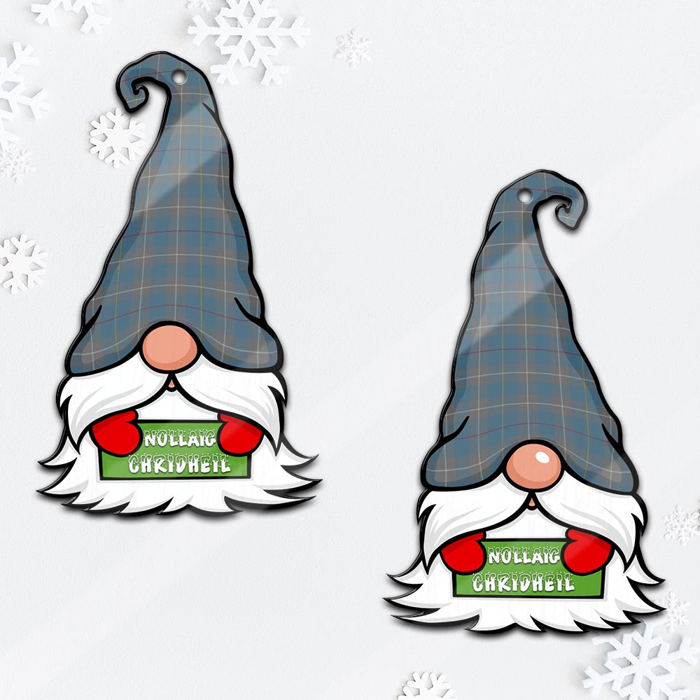 McKerrell of Hillhouse Dress Gnome Christmas Ornament with His Tartan Christmas Hat - Tartan Vibes Clothing