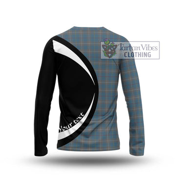 McKerrell of Hillhouse Dress Tartan Long Sleeve T-Shirt with Family Crest Circle Style