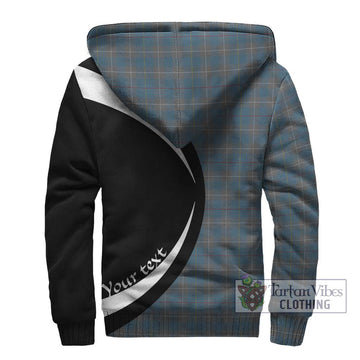 McKerrell of Hillhouse Dress Tartan Sherpa Hoodie with Family Crest Circle Style