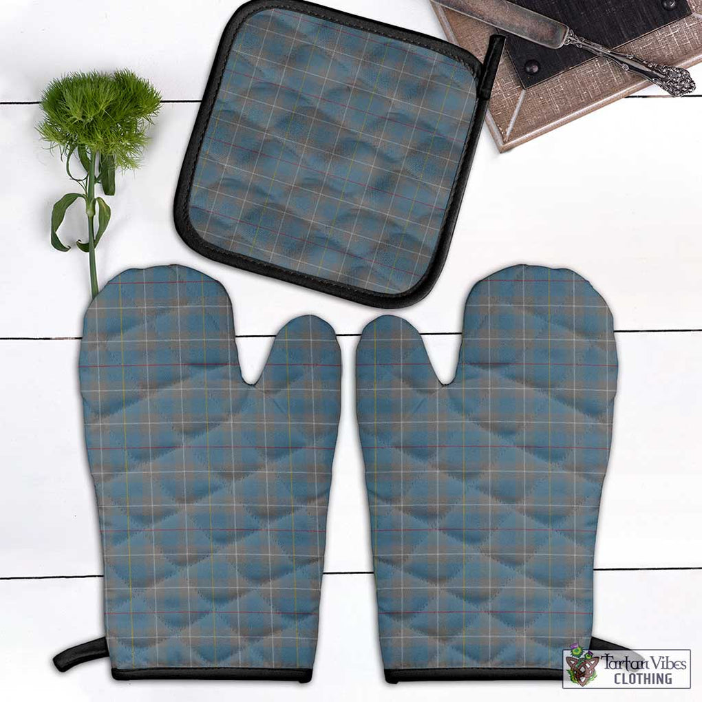 McKerrell of Hillhouse Dress Tartan Combo Oven Mitt & Pot-Holder Combo 1 Oven Mitt & 1 Pot-Holder Black - Tartan Vibes Clothing