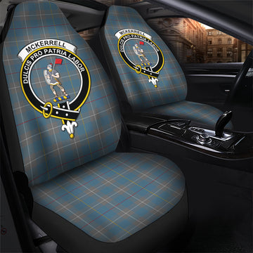 McKerrell of Hillhouse Dress Tartan Car Seat Cover with Family Crest