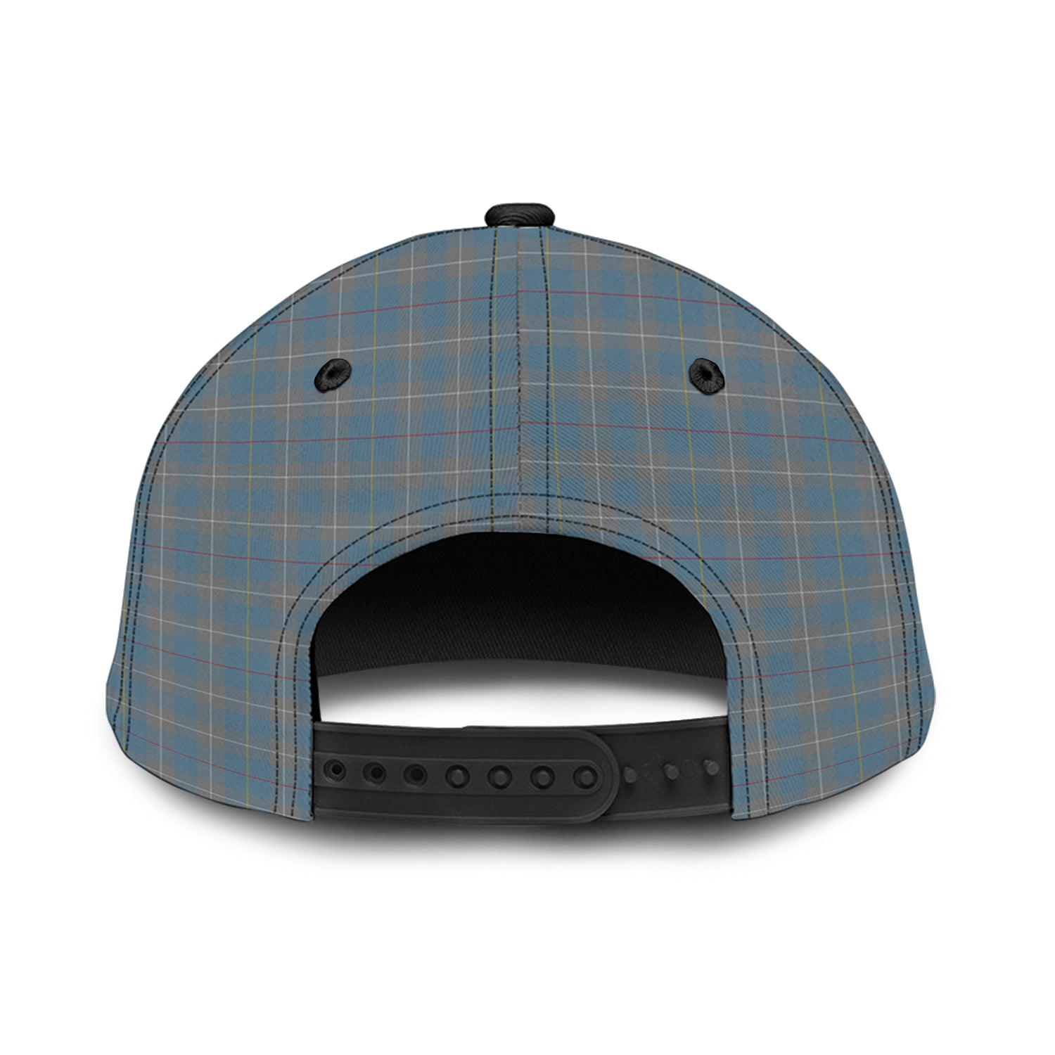 McKerrell of Hillhouse Dress Tartan Classic Cap with Family Crest - Tartan Vibes Clothing