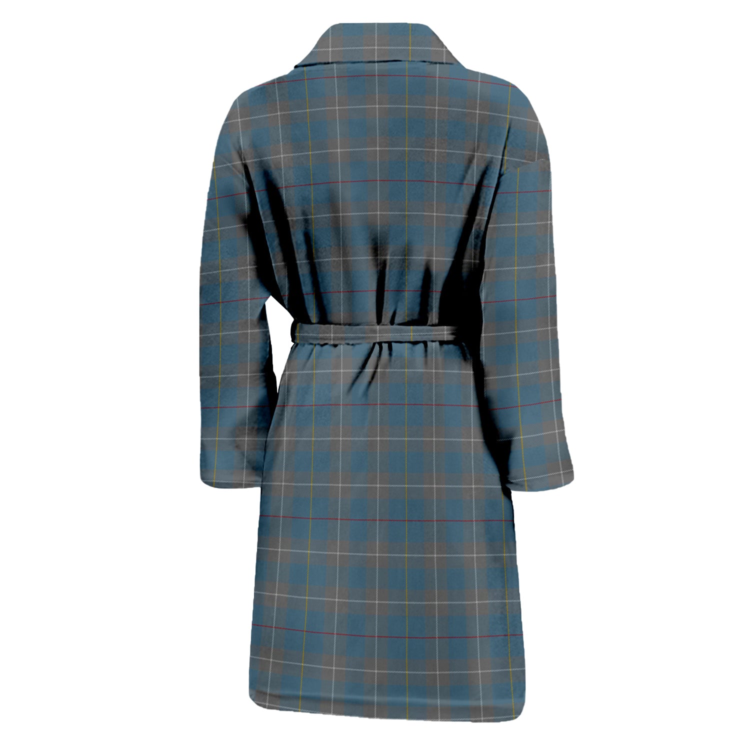 McKerrell of Hillhouse Dress Tartan Bathrobe with Family Crest - Tartan Vibes Clothing