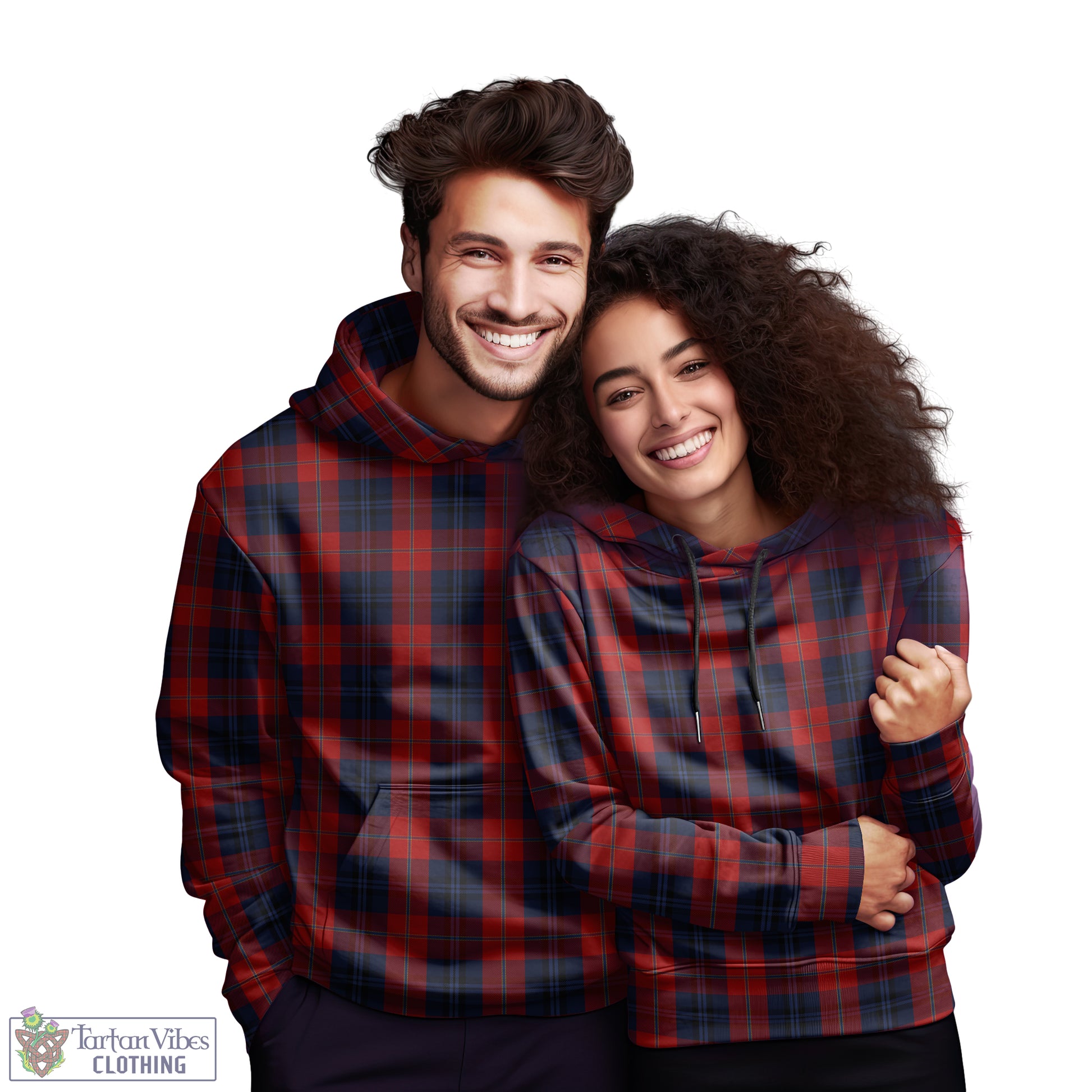 McKnight Tartan Hoodie Zip Hoodie - Tartan Vibes Clothing