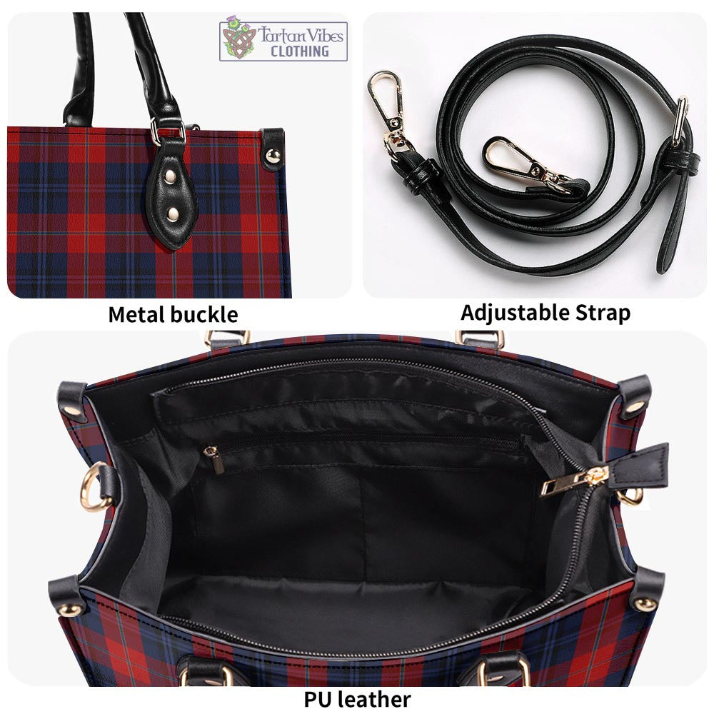 McKnight Tartan Luxury Leather Handbags - Tartan Vibes Clothing