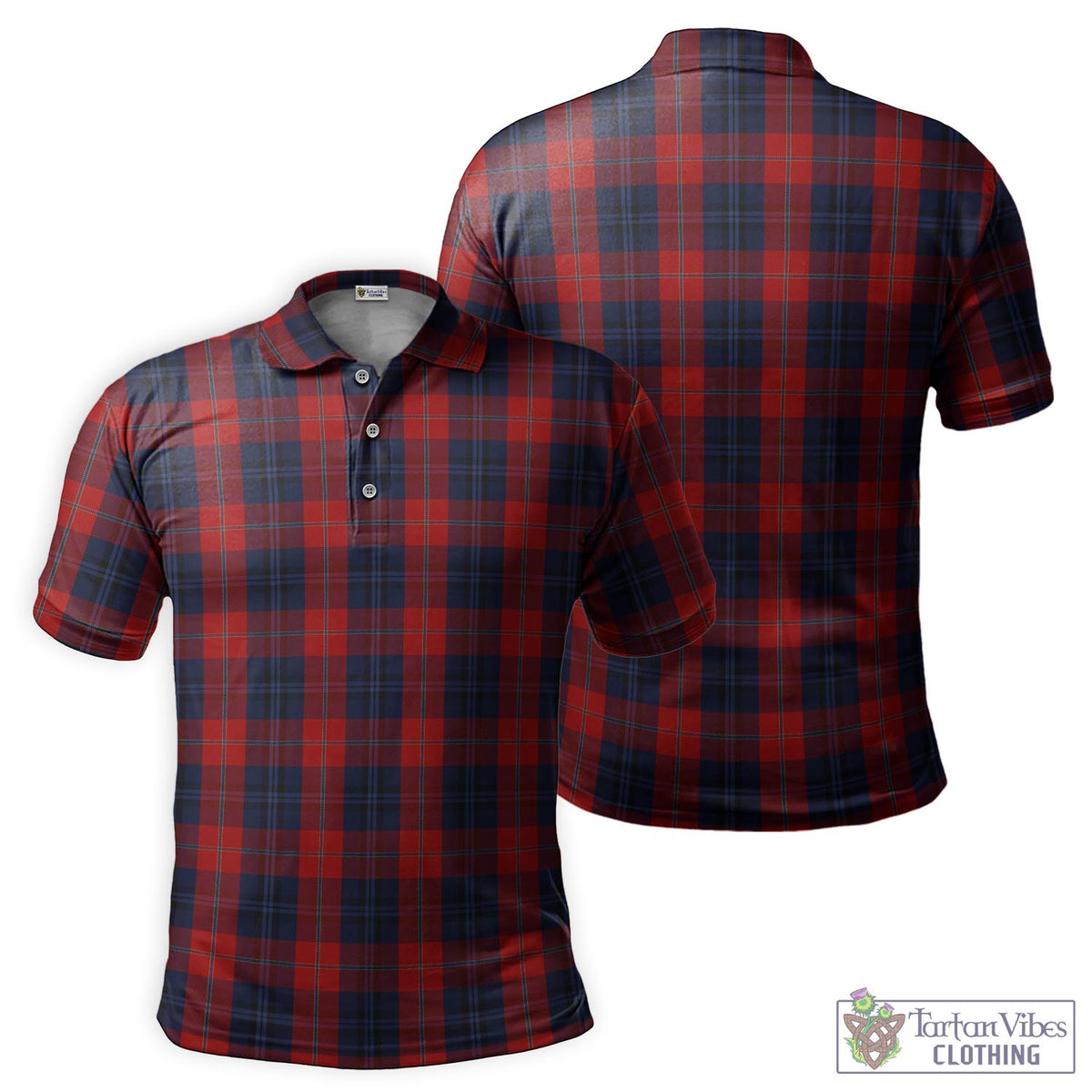 McKnight Tartan Mens Polo Shirt - Tartan Vibes Clothing