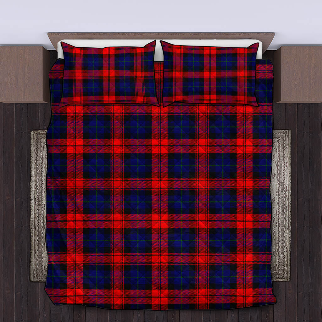 McLaughlin Tartan Quilt Bed Set King - Tartan Vibes Clothing